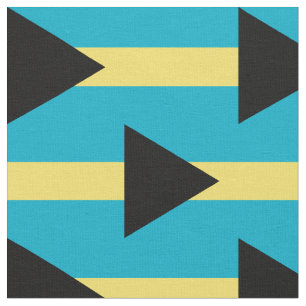 Bahamas flag fabric
