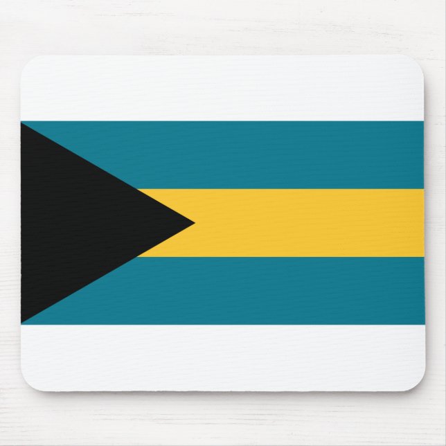 Bahamas Flag Mouse Pad (Front)