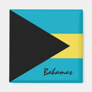 Bahamas flag & North America holiday/sports fans Magnet