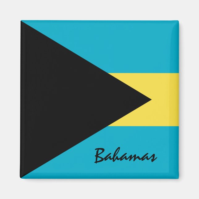 Bahamas flag & North America holiday/sports fans Magnet (Front)
