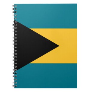 Bahamas Flag Notebook