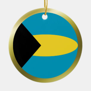 Bahamas Flag Ornament