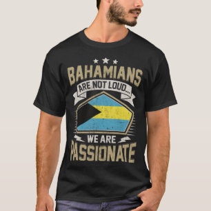 Bahamas Flag Passionate Bahamians Girls & Women T-Shirt
