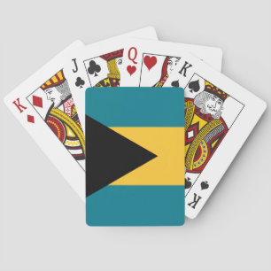 Bahamas Flag Playing Cards