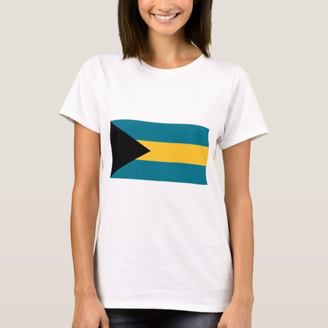 Bahamas Flag T-Shirt (Front)