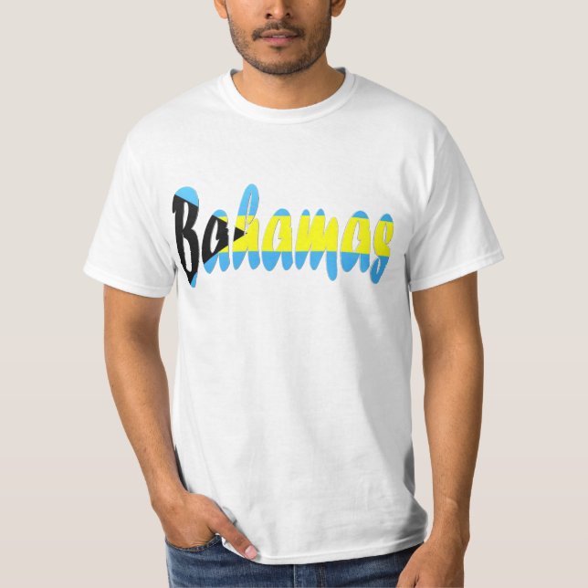 Bahamas Flag T-Shirt (Front)
