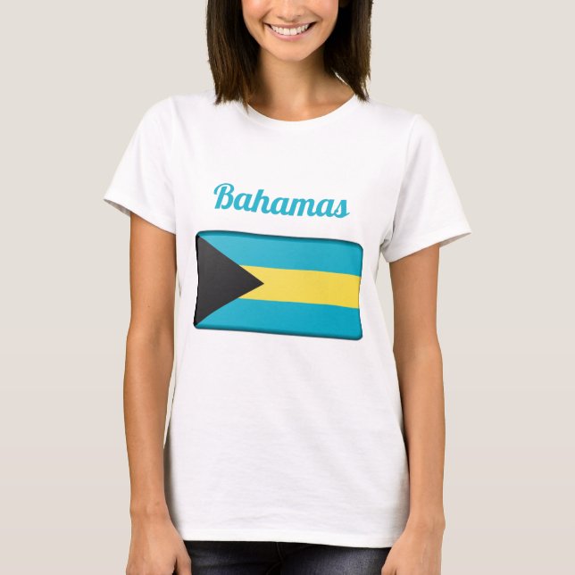 Bahamas Flag T-Shirt (Front)