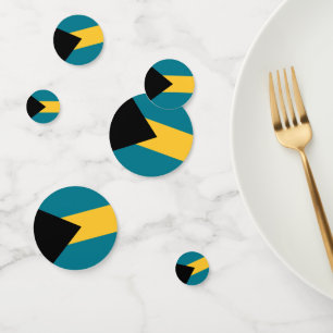Bahamas flag Table Confetti