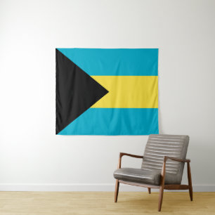 Bahamas flag tapestry