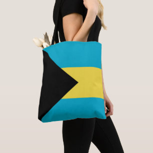 Bahamas flag tote bag