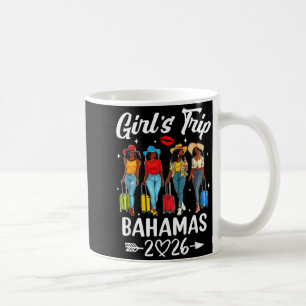 Bahamas girls trip 2026 birthday squad women coffee mug