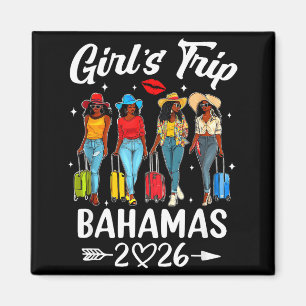 Bahamas girls trip 2026 birthday squad women magnet