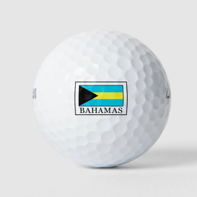 Bahamas Golf Balls (Front)