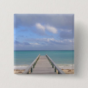 BAHAMAS, Grand Bahama Island, Eastern Side: 15 Cm Square Badge