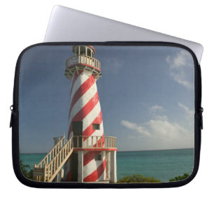 BAHAMAS, Grand Bahama Island, Eastern Side: Town Laptop Sleeve