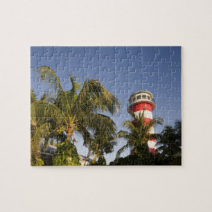 Bahamas, Grand Bahama Island, Freeport, Setting Jigsaw Puzzle