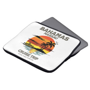 Bahamas Harbour Cruise Sunset Laptop Sleeve