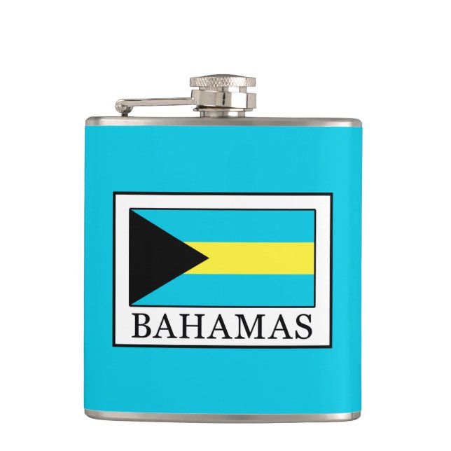 Bahamas Hip Flask (Front)