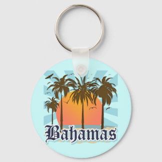 Bahamas Islands Beaches Key Ring