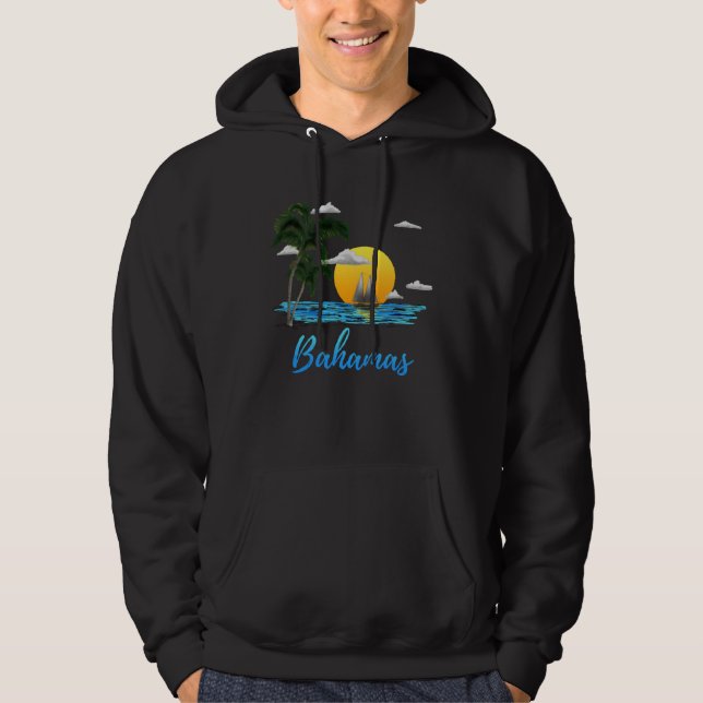 Bahamas Islands Vacation Hoodie (Front)