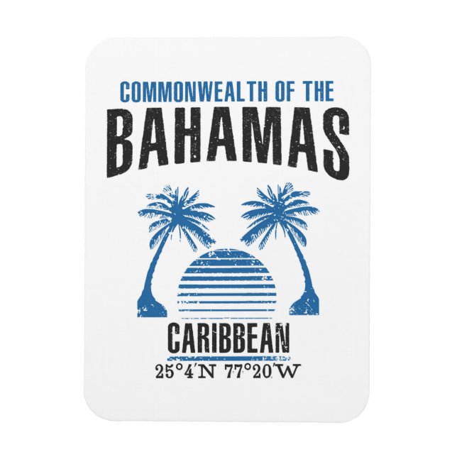Bahamas Magnet (Vertical)