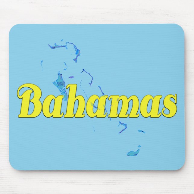 Bahamas Mouse Pad (Front)