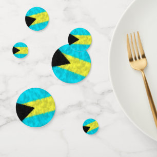 Bahamas Oil Painting Drawing Confetti