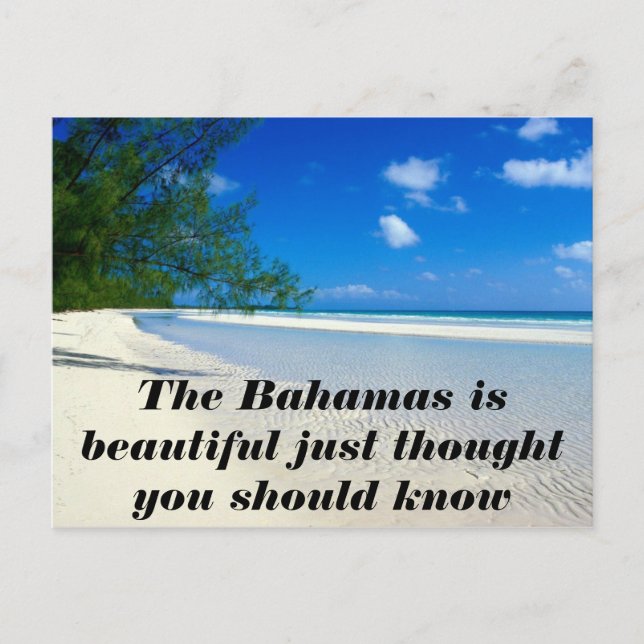 Bahamas Postcard (Front)