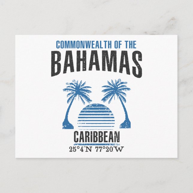 Bahamas Postcard (Front)