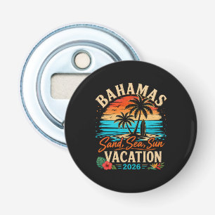 Bahamas Sand Sea Sun Vacation 2026 Bottle Opener