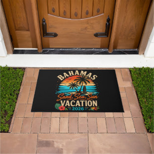 Bahamas Sand Sea Sun Vacation 2026 Doormat