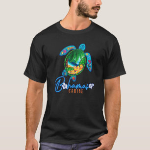 Bahamas Sea Turtle Caribe Vacation Family Trip T-Shirt