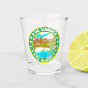 Bahamas                                 shot glass