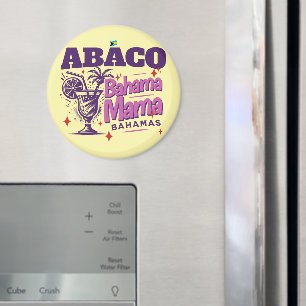 Bahamas Souvenir Gift : Abaco Bahamas Bahama Mama Magnet