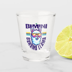 Bahamas Souvenir Gift: Bimini Bahamas Bahama Llama Shot Glass