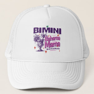Bahamas Souvenir Gift : Bimini Bahamas Bahama Mama Trucker Hat