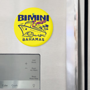 Bahamas Souvenir Gift : Bimini Bahamas Cruise Magnet