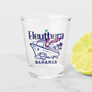 Bahamas Souvenir Gift : Eleuthera Bahamas Cruise Shot Glass