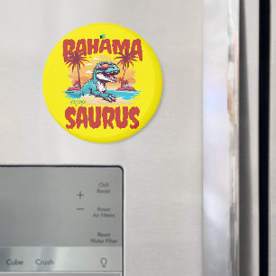 Bahamas Souvenir Gift: Exuma Bahamas Bahama Saurus Magnet