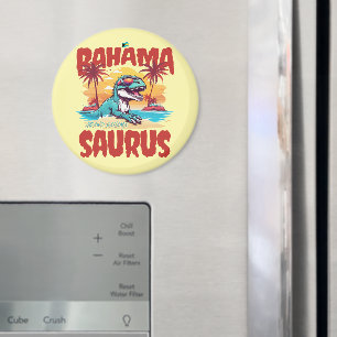Bahamas Souvenir Gift : Grand Bahama Saurus T-Rex Magnet