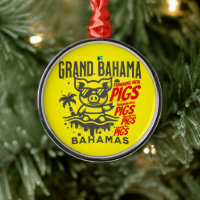 Bahamas Souvenir Gift : Grand Bahama Swimming Pigs