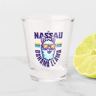 Bahamas Souvenir Gift: Nassau Bahamas Bahama Llama Shot Glass