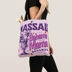 Bahamas Souvenir Gift : Nassau Bahamas Bahama Mama Tote Bag