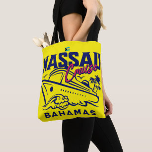 Bahamas Souvenir Gift : Nassau Bahamas Cruise Tote Bag
