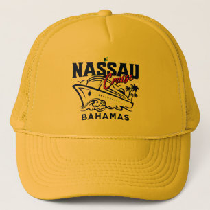 Bahamas Souvenir Gift : Nassau Bahamas Cruise Trucker Hat