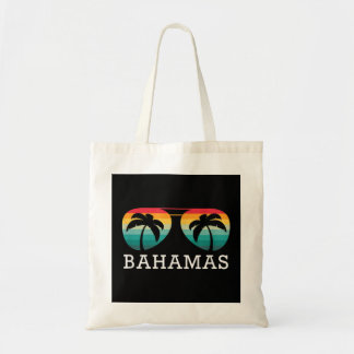 Bahamas Souvenir Retro Sunset Trip Summer Vacation Tote Bag