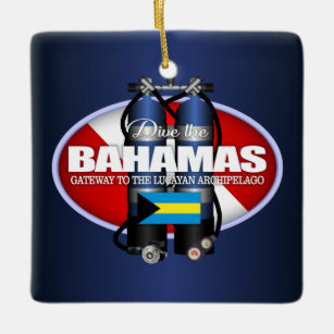 Bahamas (ST) Ceramic Ornament