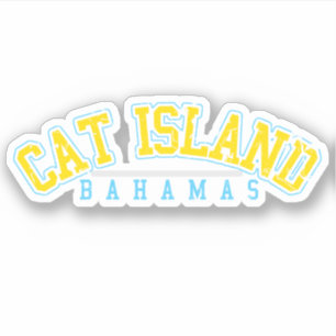 Bahamas Sticker Cat Island Vacation Cruise