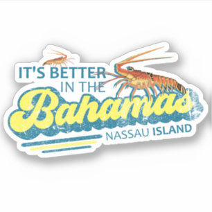 Bahamas Sticker Nassau Bahamas Vacation Cruise