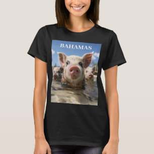 Bahamas Swimming Pigs - Exuma Pig Beach Adventure T-Shirt